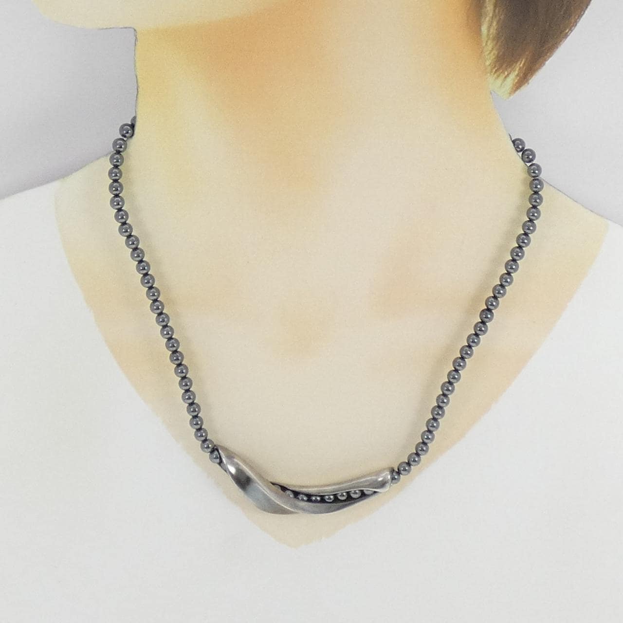 Georg Jensen Hematite Necklace