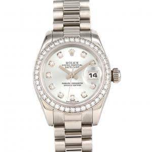ロレックス デイトジャスト 179136G PT 自動巻