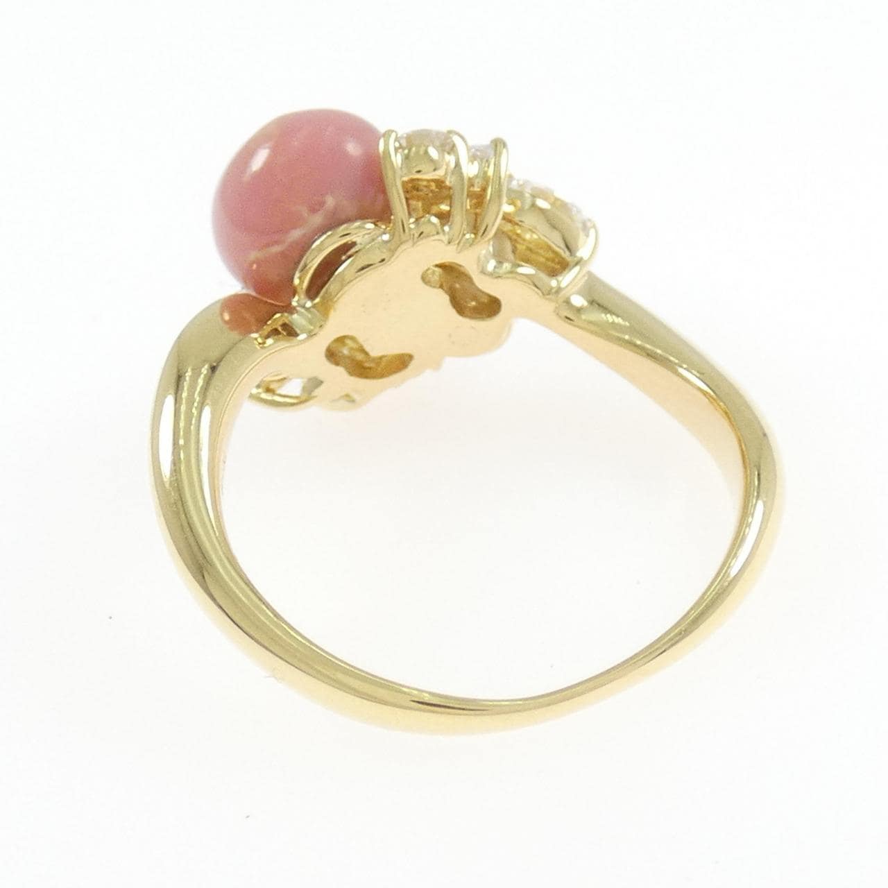 K18YG カラーストーン リング