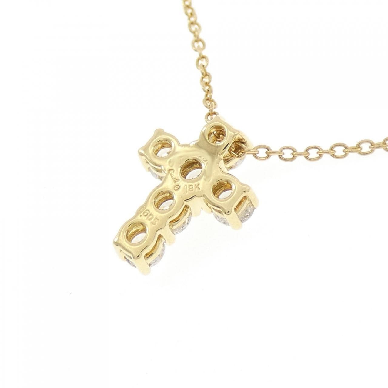 ギメル クロス ネックレス 0.605CT