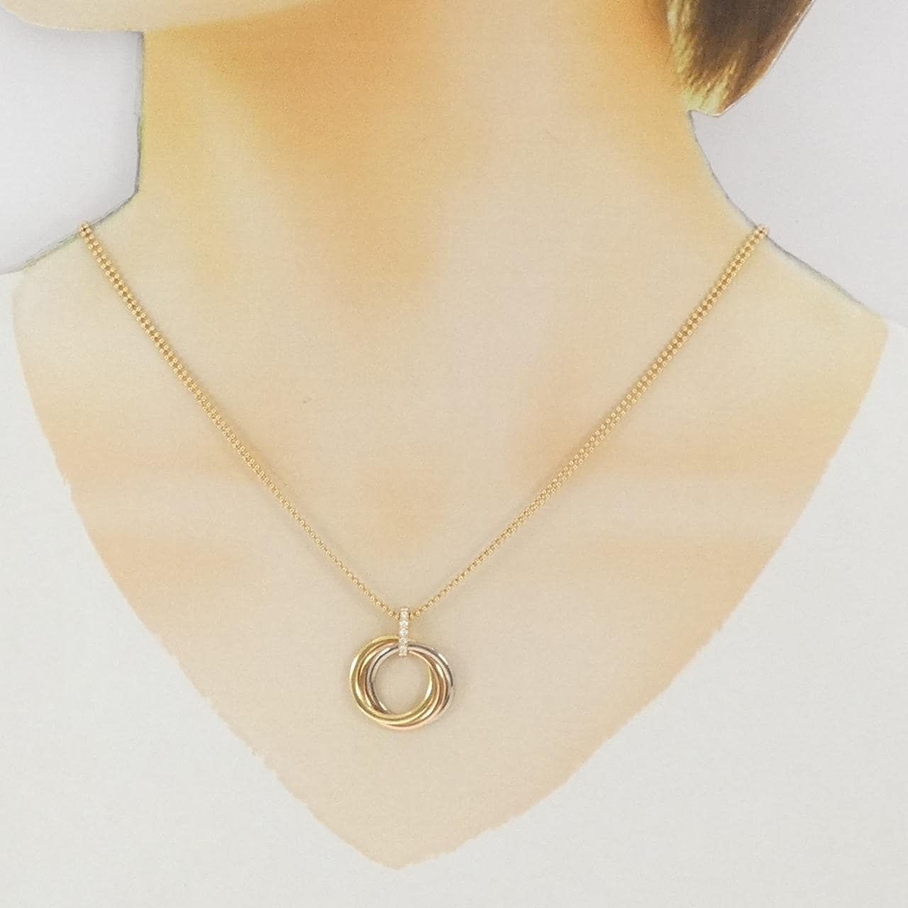 カルティエ トリニティ ネックレス