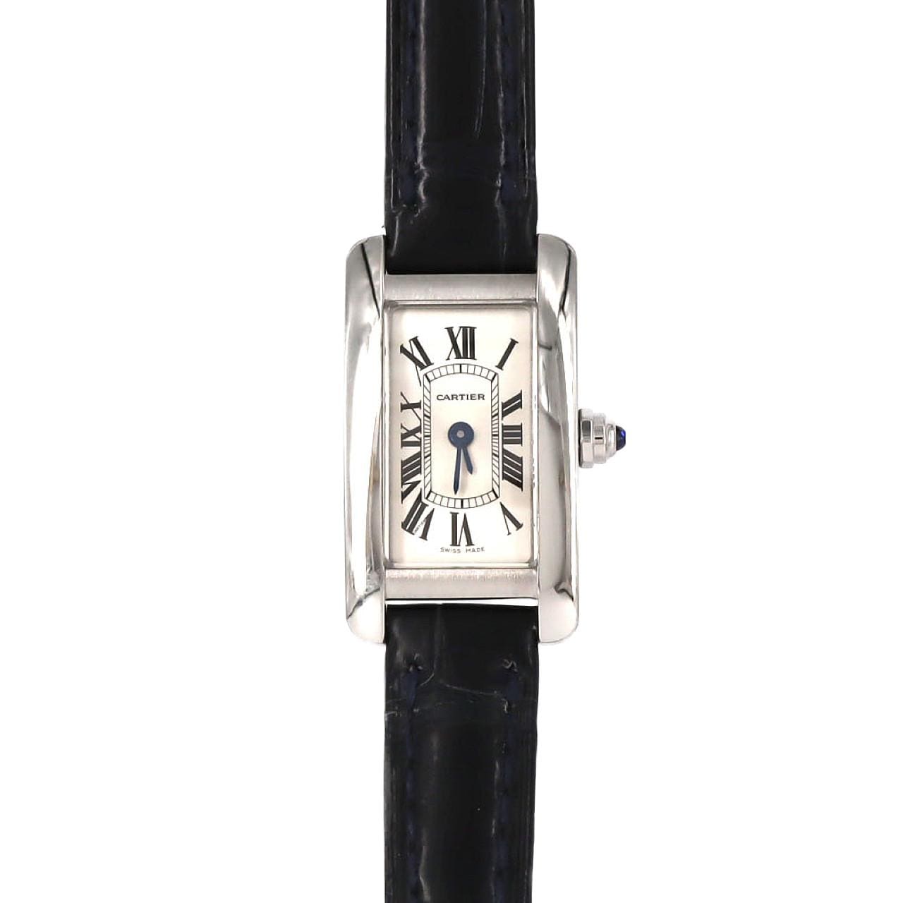 カルティエ ミニタンクアメリカン WSTA0032 SS クォーツ