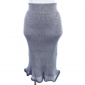 ルイヴィトン LOUIS VUITTON リブドニットトランペットヘム FMKZ98LJ3 スカート