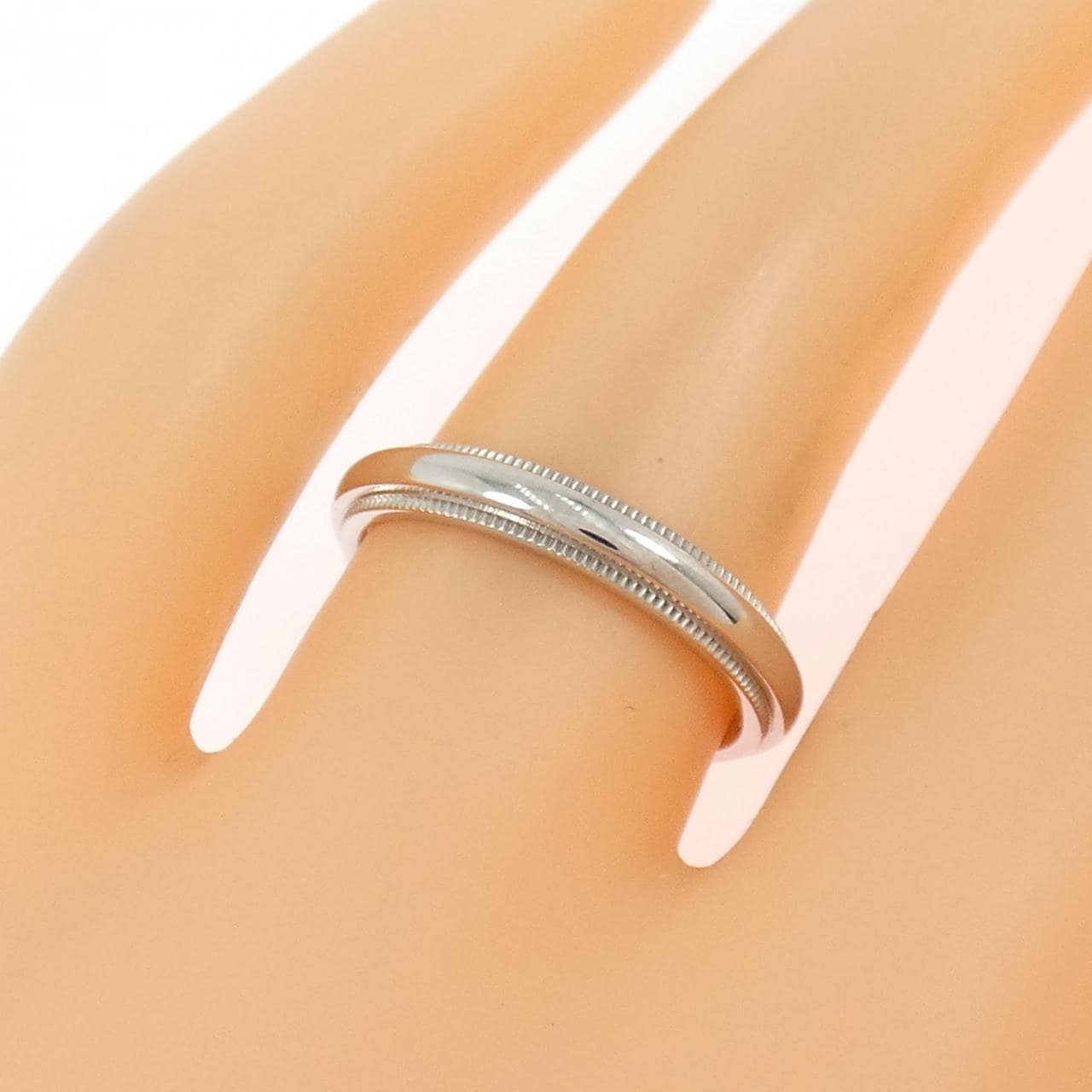 ティファニー ミルグレイン リング