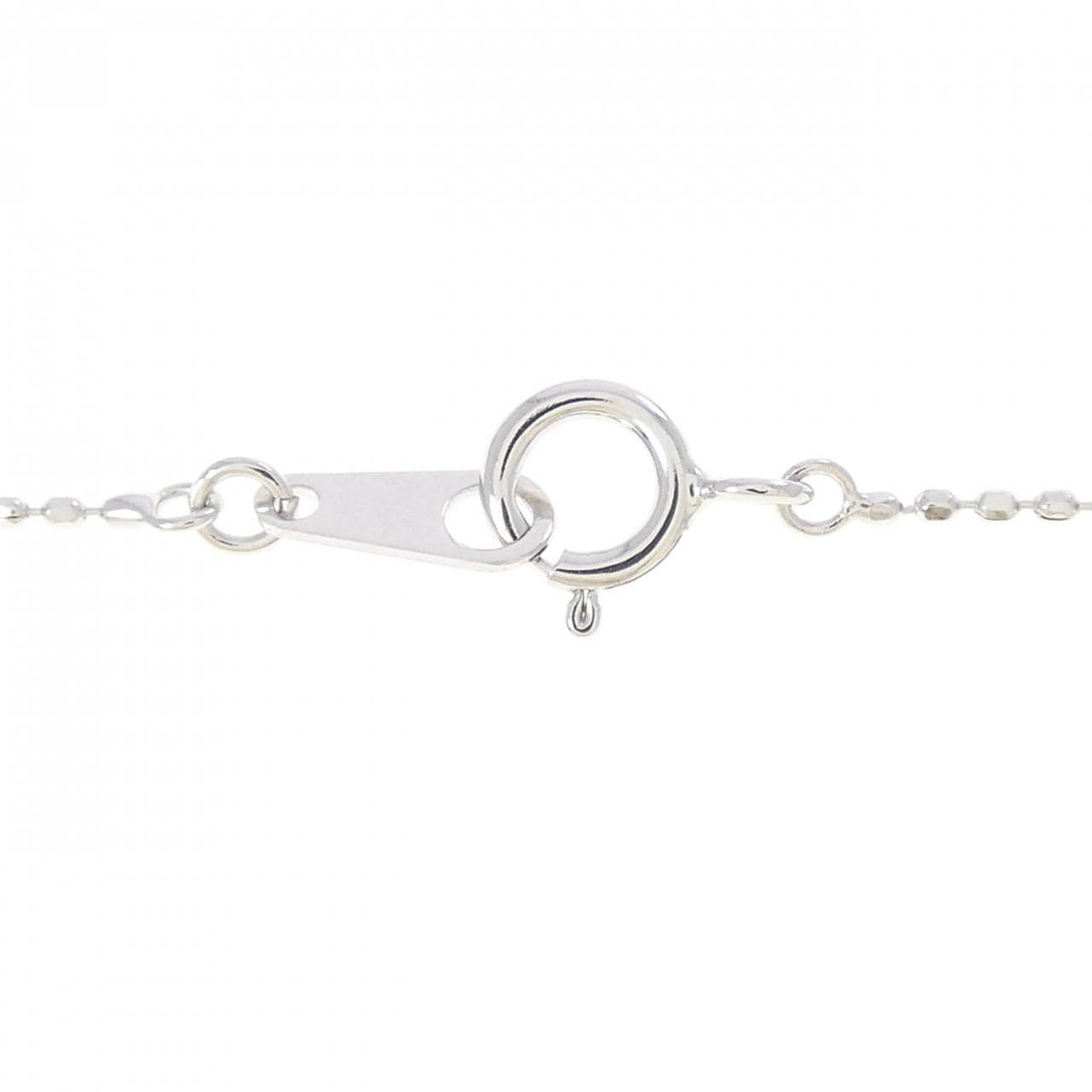 K10WG ハート ダイヤモンド ネックレス 0.30CT
