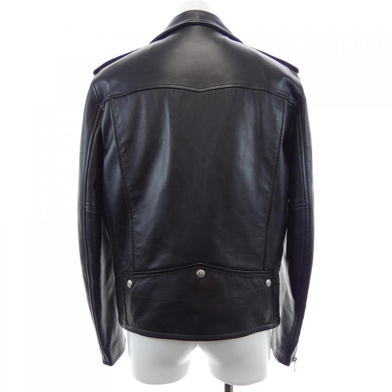 サンローラン SAINT LAURENT L01O　クラシックモーターサイクルジャケット 484284 Y5YA2 レザーライダースジャケット