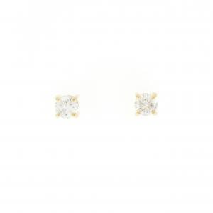K18YG ダイヤモンド ピアス 0.651CT