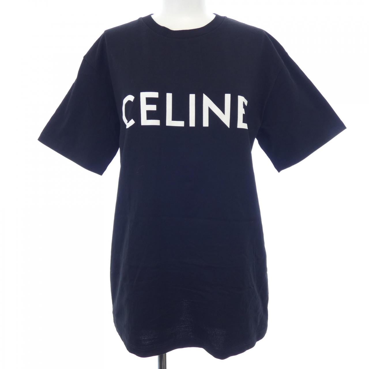 セリーヌ CELINE CELINEプリント ルーズTシャツ 2X764671Q Tシャツ