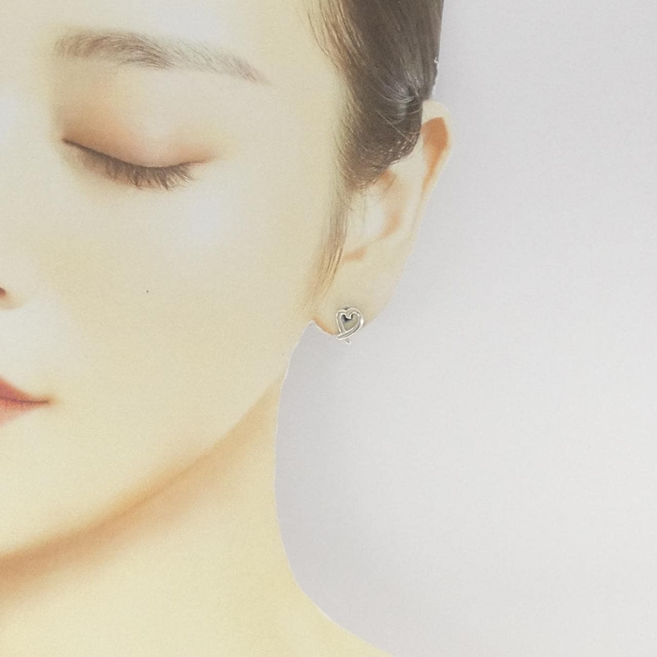 TIFFANY loving heart耳环