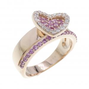PONTE VECCHIO Heart Sapphire Ring 0.36CT