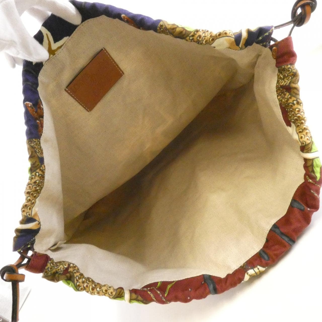 ロエベ パウラ ドロー ストリング ポーチ ポーチ