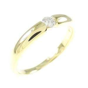 K18YG ダイヤモンド リング 0.09CT