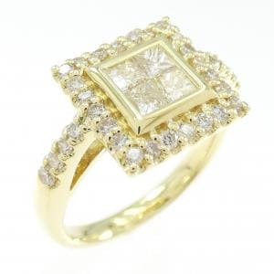 K18YG ダイヤモンド リング 1.00CT