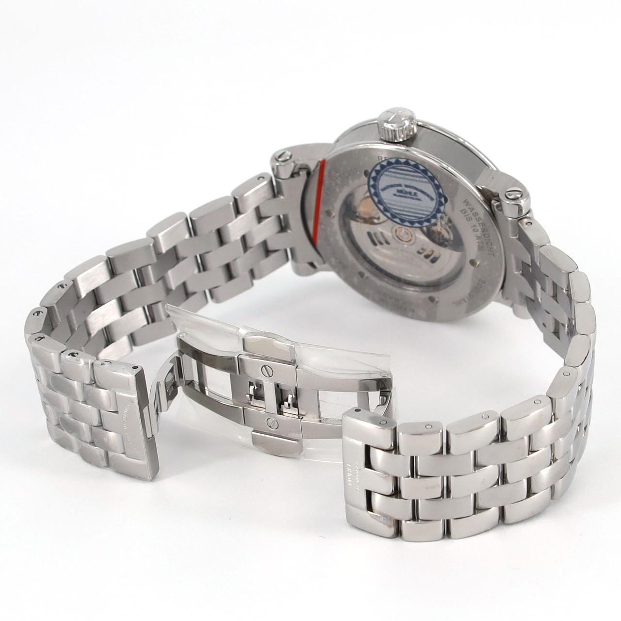 [新品] MUHLE GLASHUTTE IV 月相 M1-44-05-MB SS自動上弦
