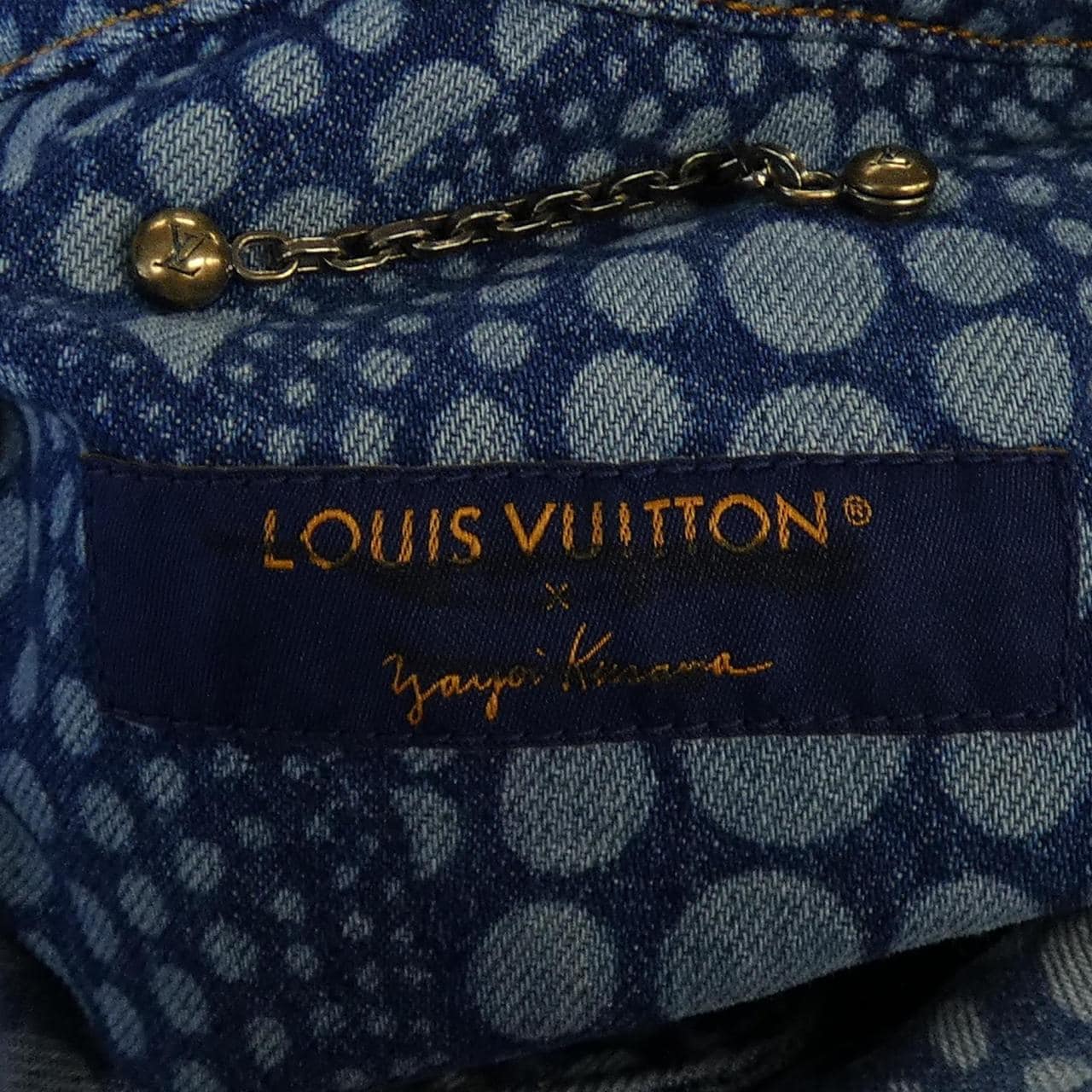 ルイヴィトン LOUIS VUITTON 草間彌生 HOA30WYN3 デニムジャケット