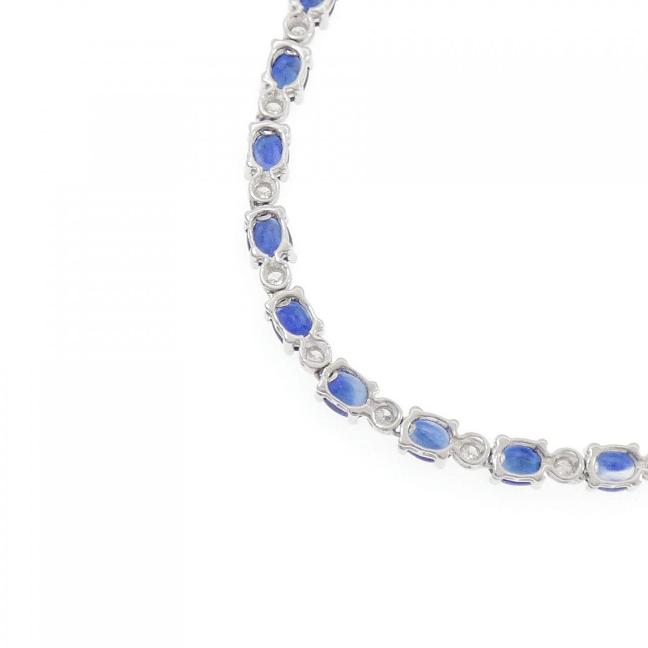 K18WG サファイヤ ネックレス 13.48CT