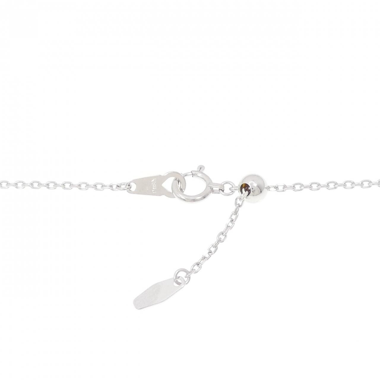 K18WG ダイヤモンド ネックレス 0.70CT