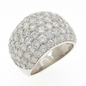 PT900 パヴェ ダイヤモンド リング 5.00CT