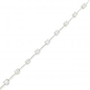 750WG ダイヤモンド ブレスレット 0.67CT