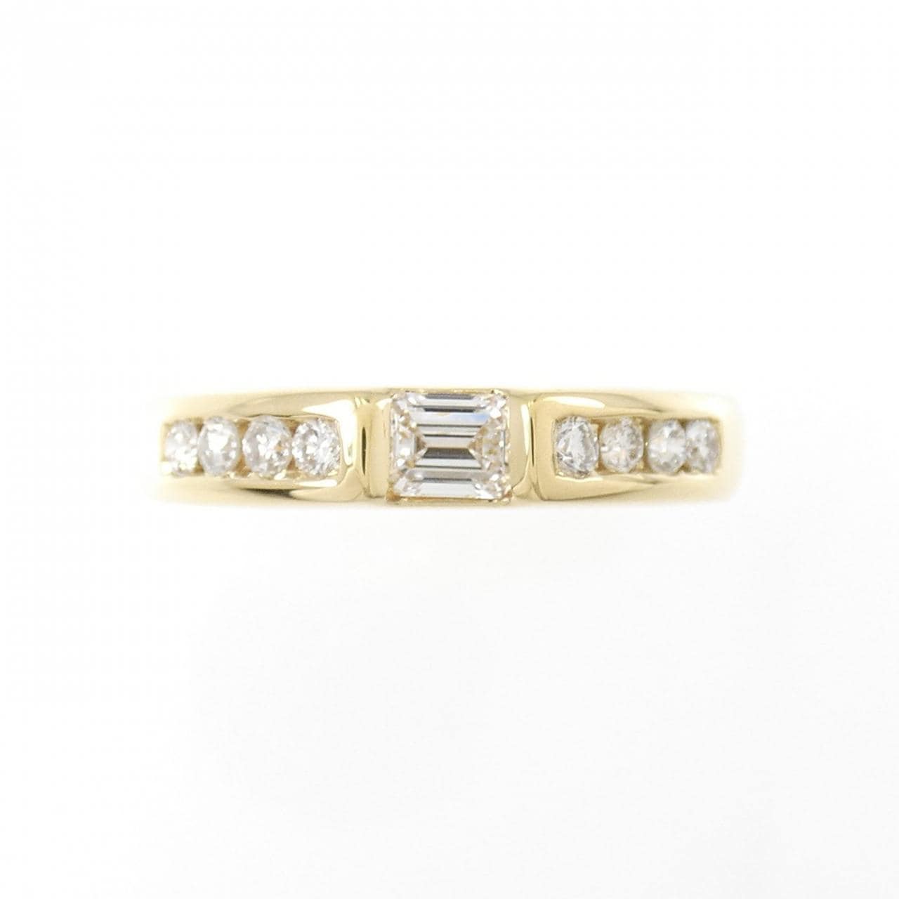 750YG ダイヤモンド リング 0.49CT