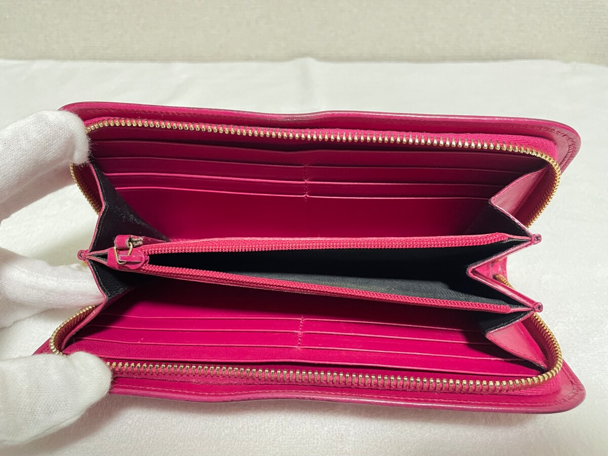 SAINT LAURENT サンローラン 長財布 ピンクのフリマ商品 | KANTE