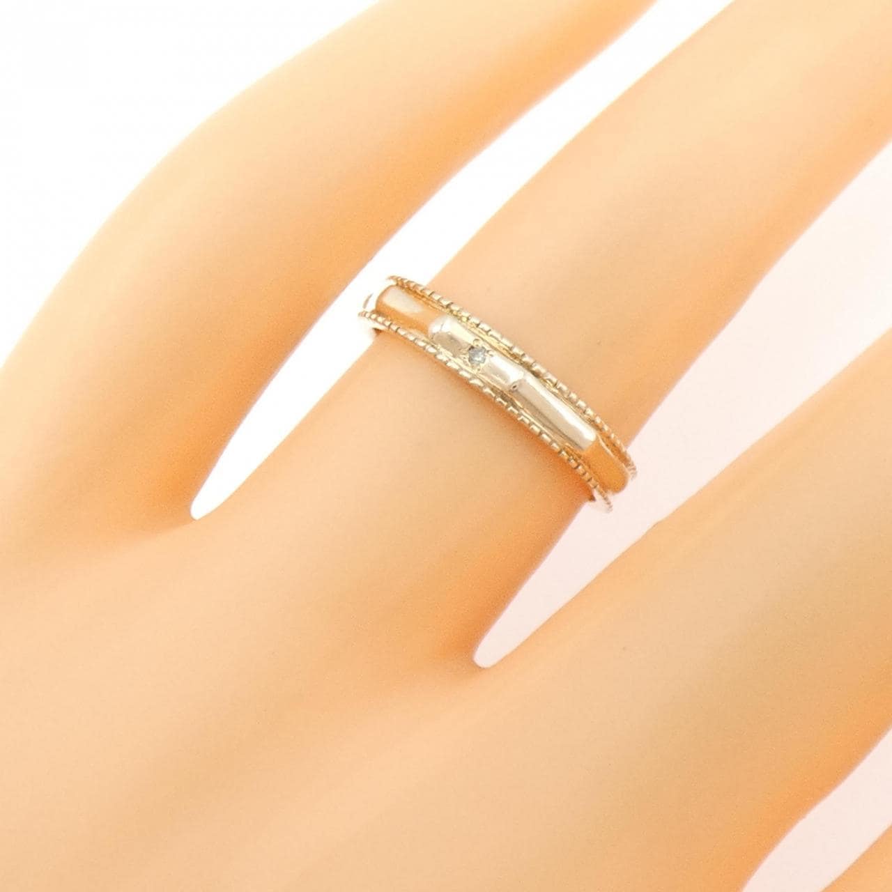 K10PG ダイヤモンド リング 0.006CT