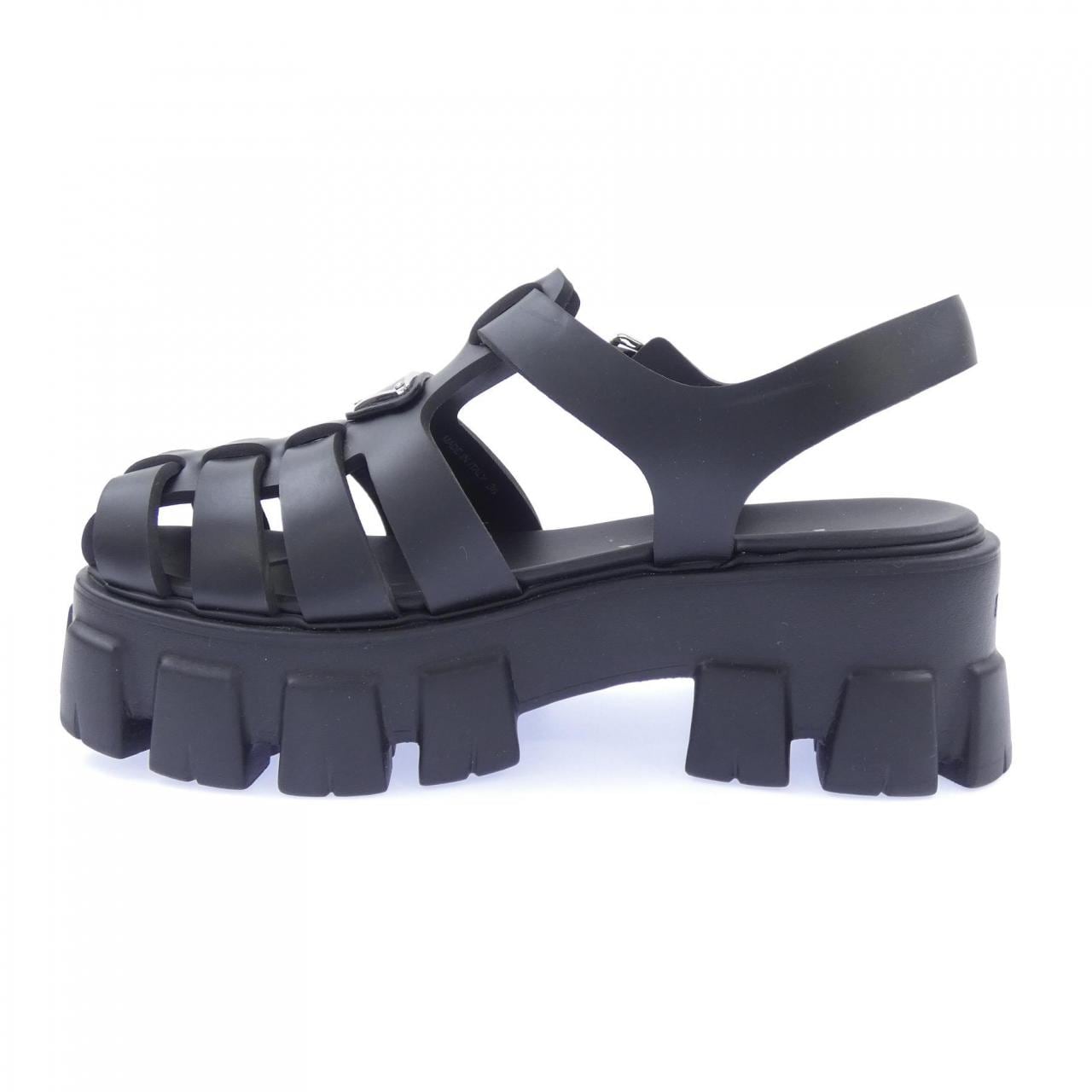 プラダ PRADA トライアングルロゴ モノリス 1X853M フォームラバー サンダル
