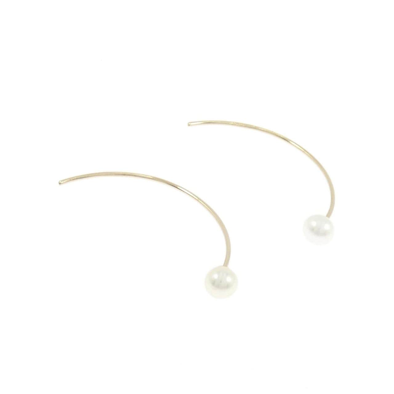 4゜C 淡水パール ピアス