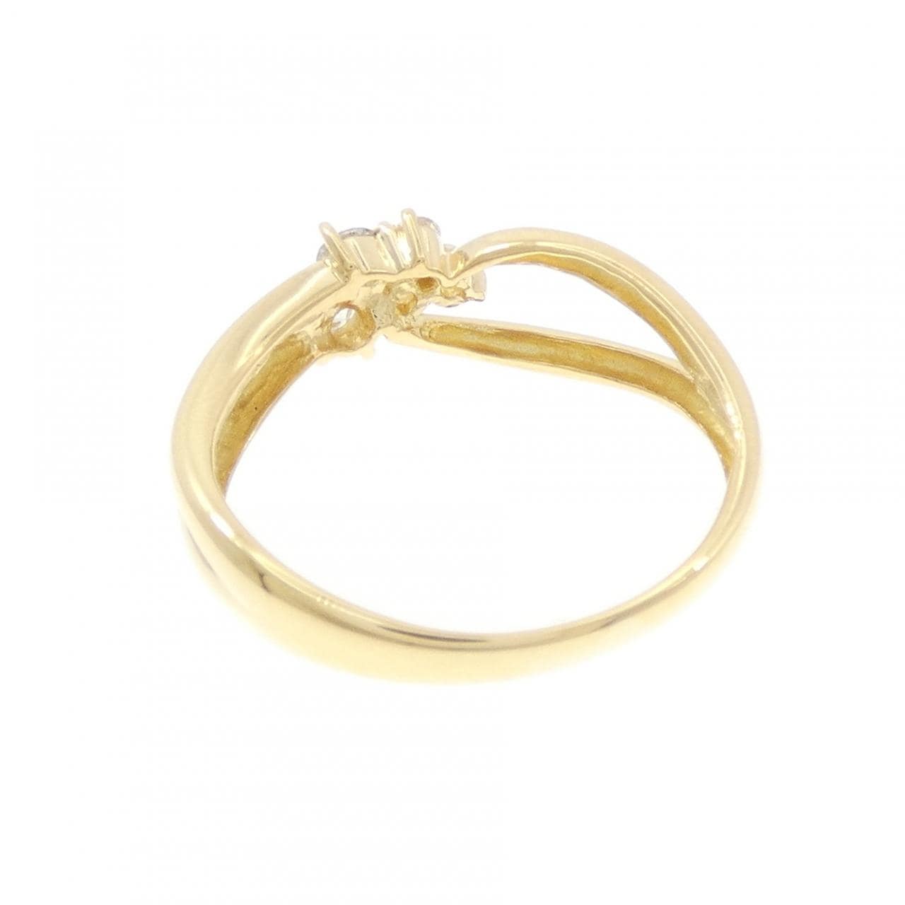 K18YG ダイヤモンド リング 0.16CT
