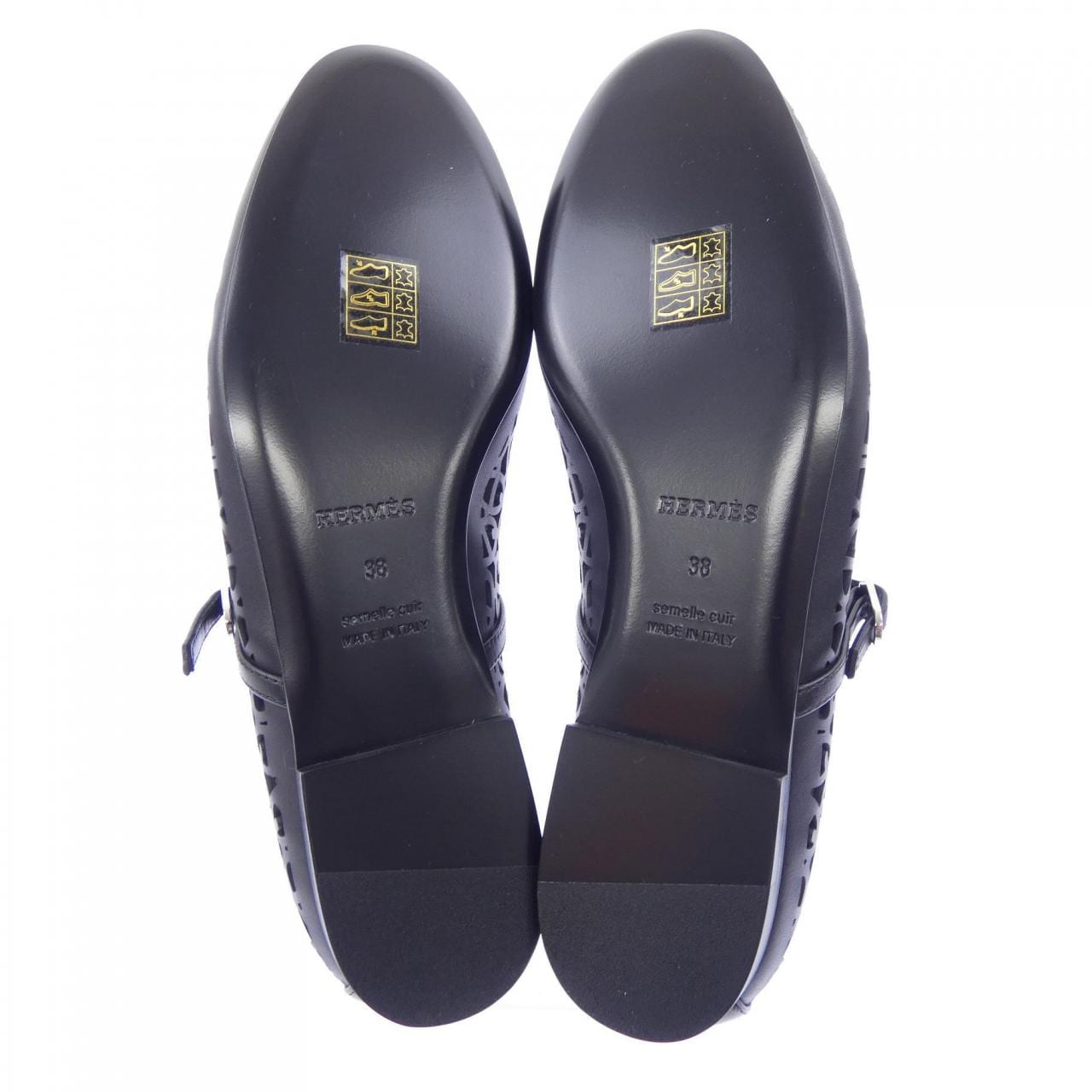 エルメス HERMES メリ シェーヌダンクル 261088H フラットシューズ