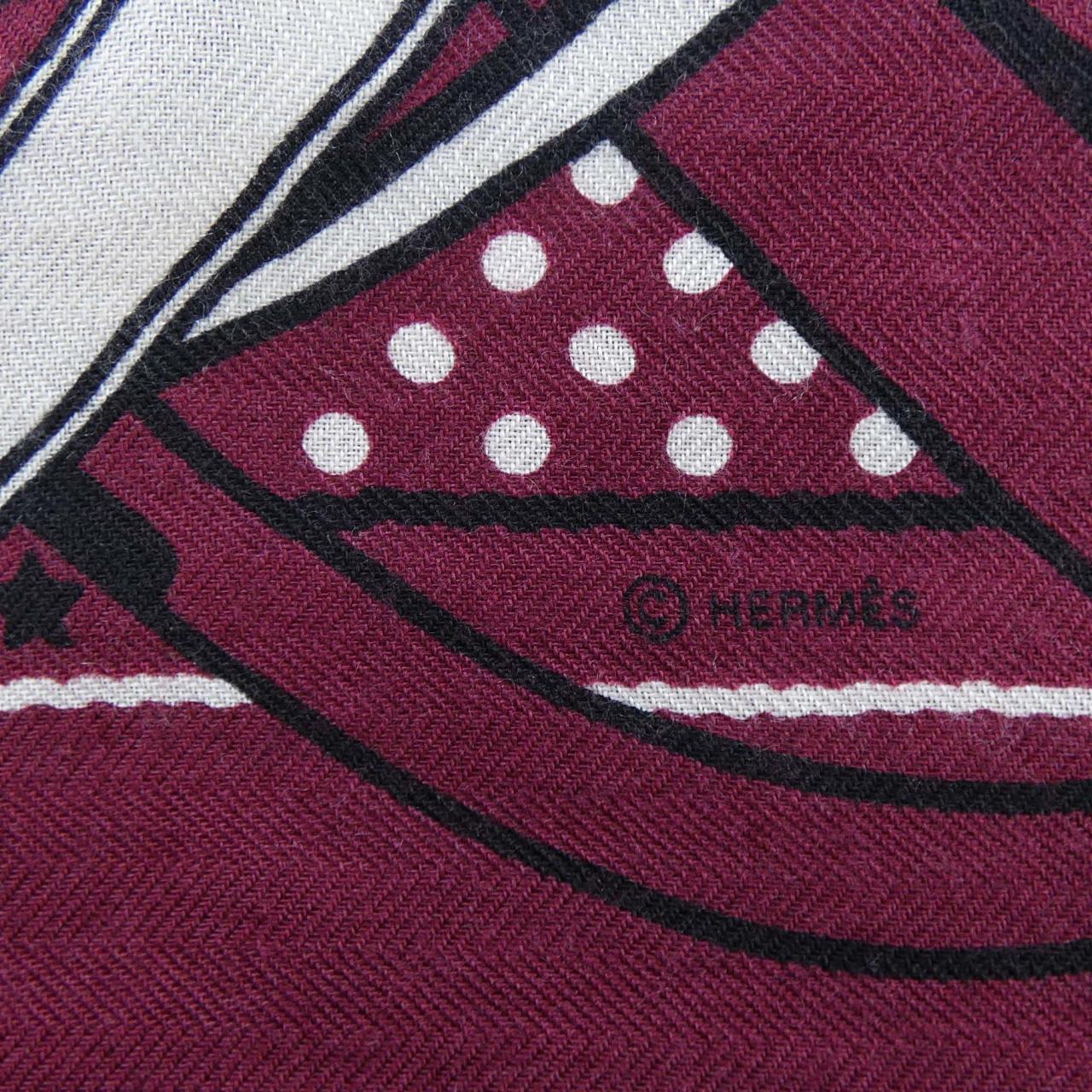 エルメス HERMES GRAND MANEGE BANDANA カレジェアン140. ショール