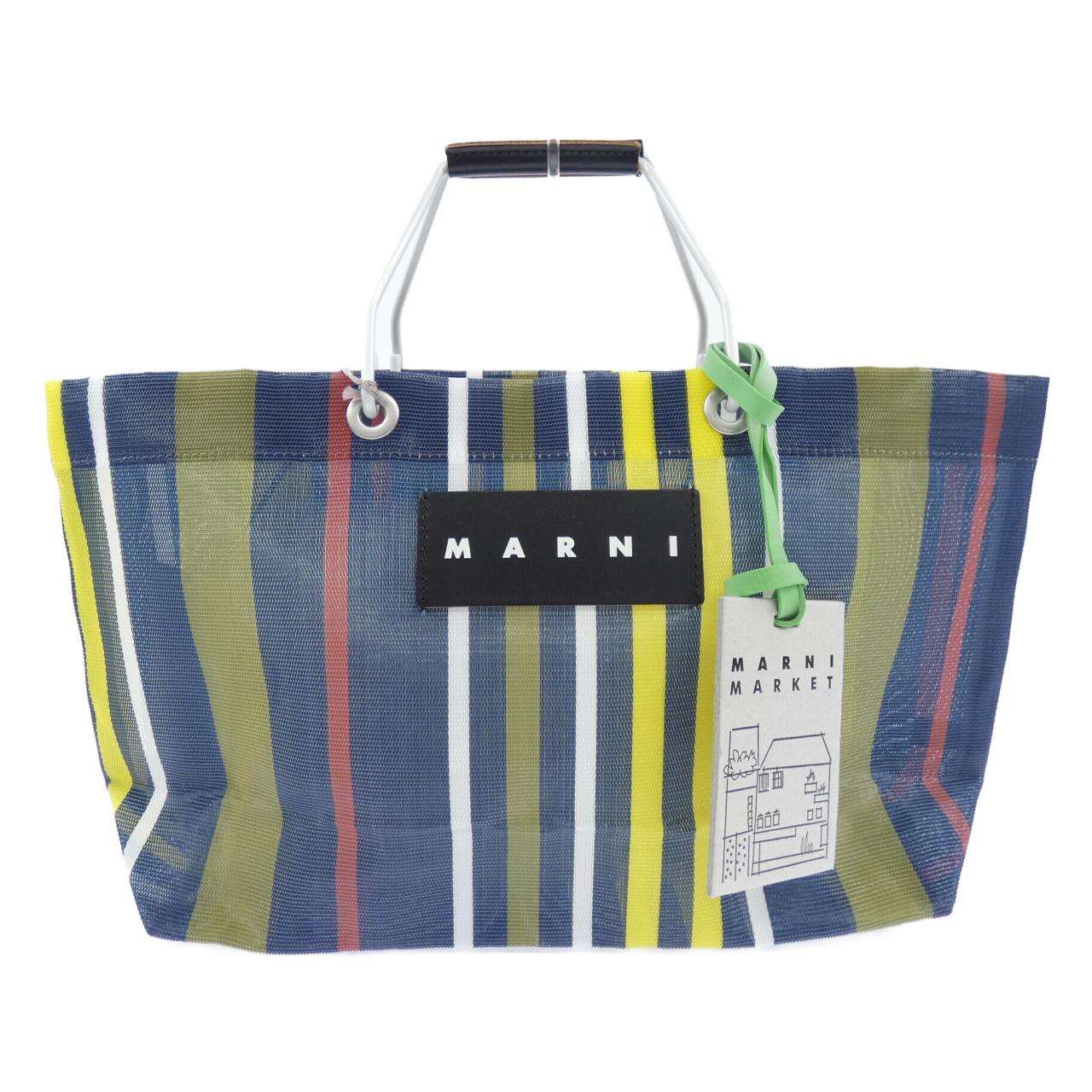 マルニ MARNI MARNI MARKET STRIPE MINI SHMH0012A0 BAG