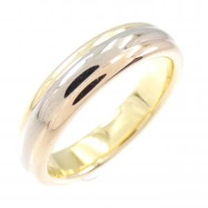 Cartier three gold wedding ring