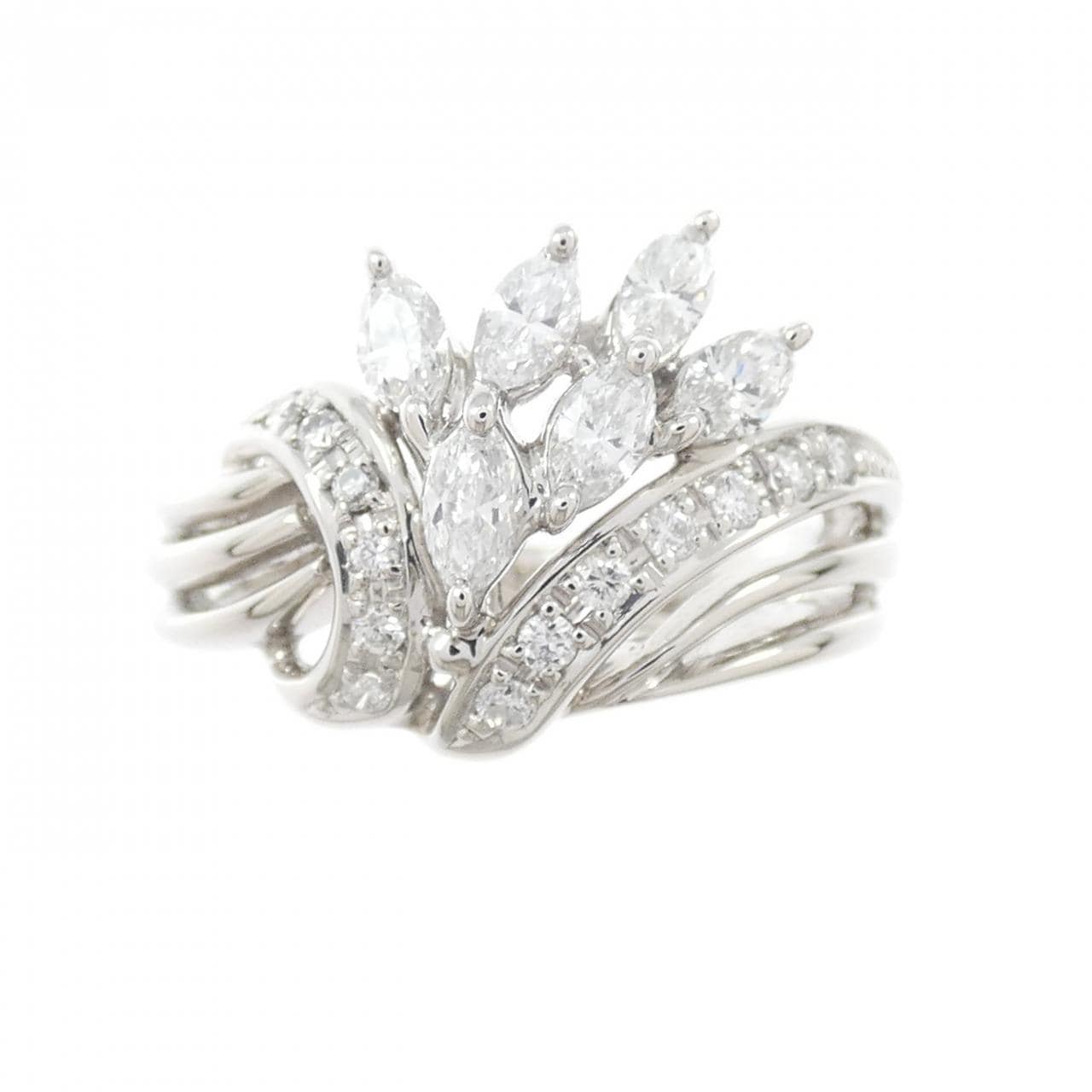 PT900 ダイヤモンド リング 0.63CT