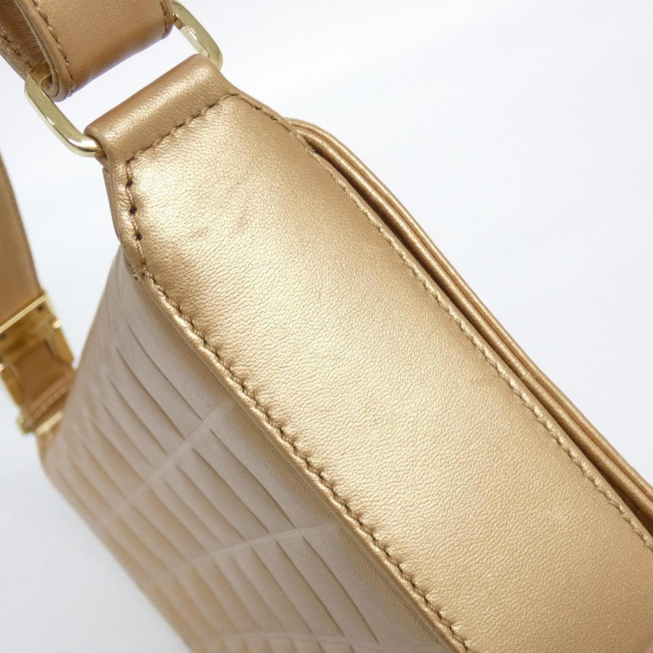 【ヴィンテージ】シャネル チョコバー ライン 17370 ショルダーバッグ