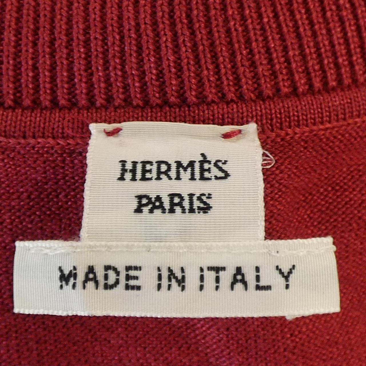 エルメス HERMES Hリフト *16-7714. カーディガン