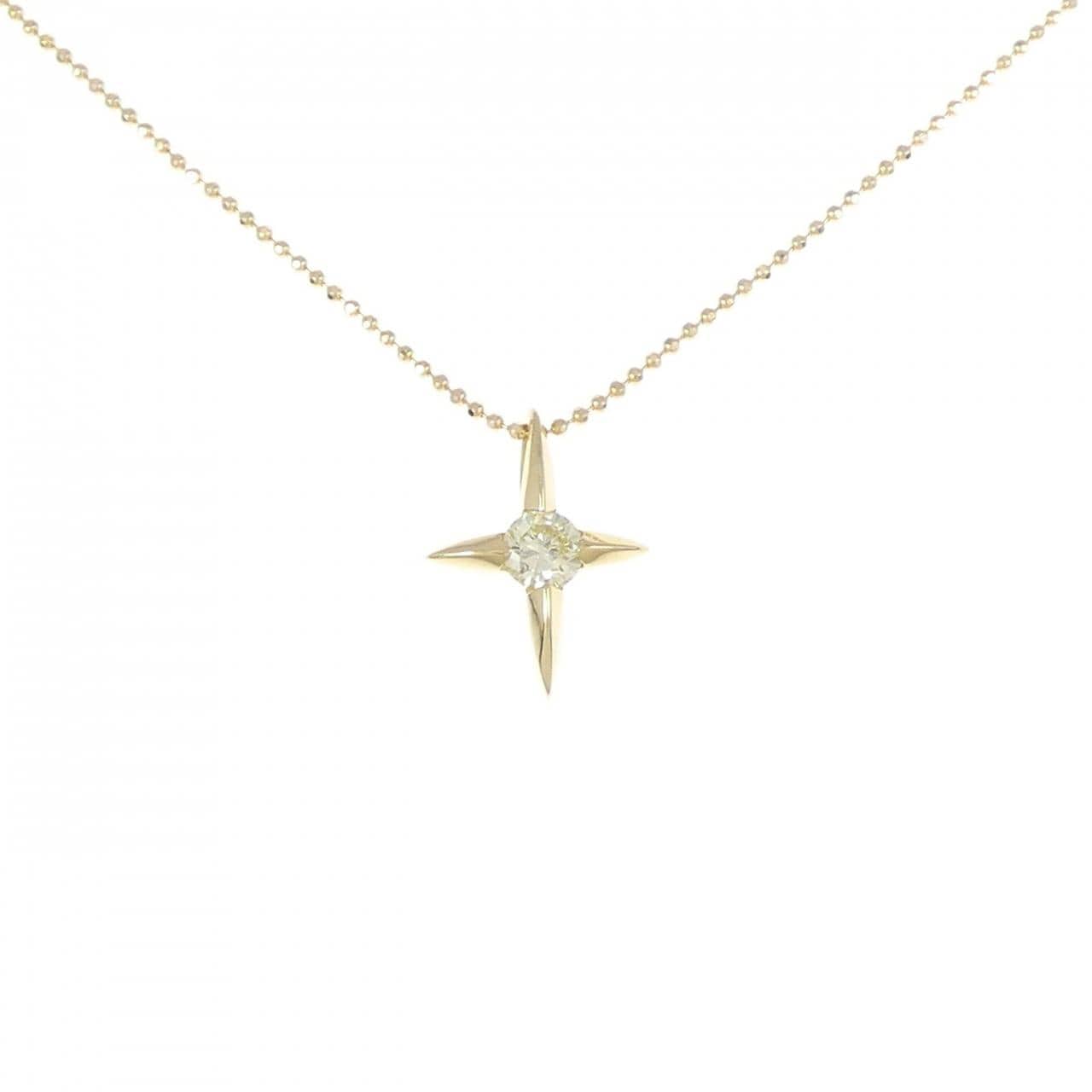 K18YG ダイヤモンド ネックレス 0.30CT