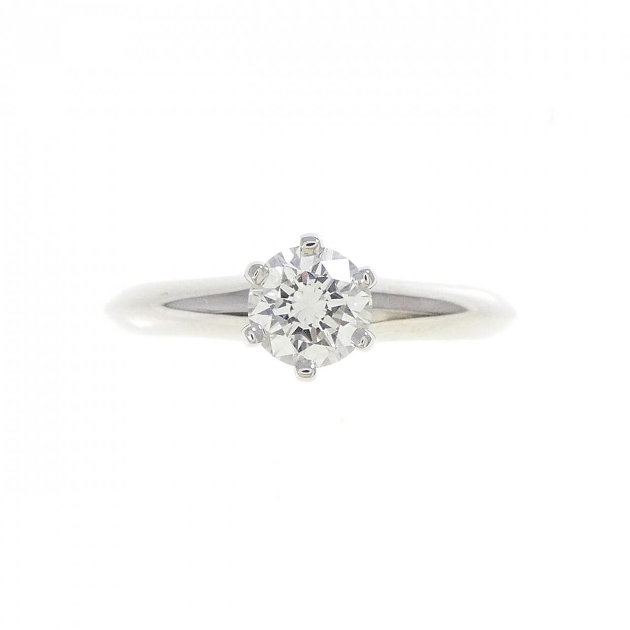 ティファニー クラシックソリティア リング 0.40CT