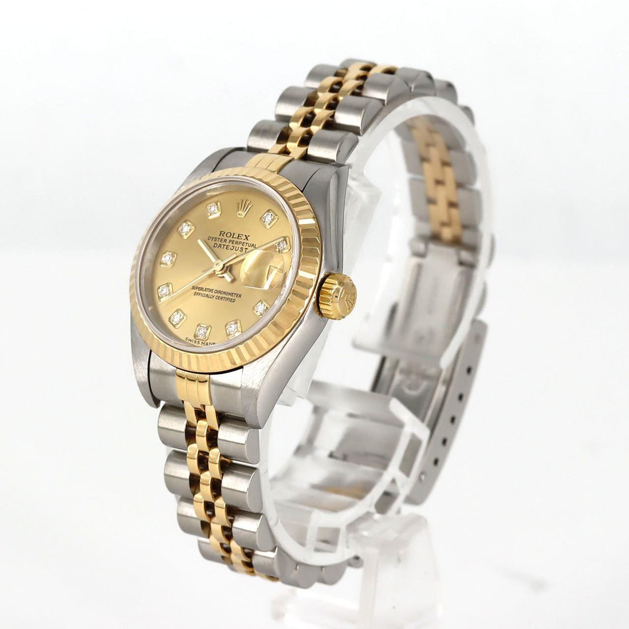 ロレックス デイトジャスト 79173G SSxYG 自動巻 F番