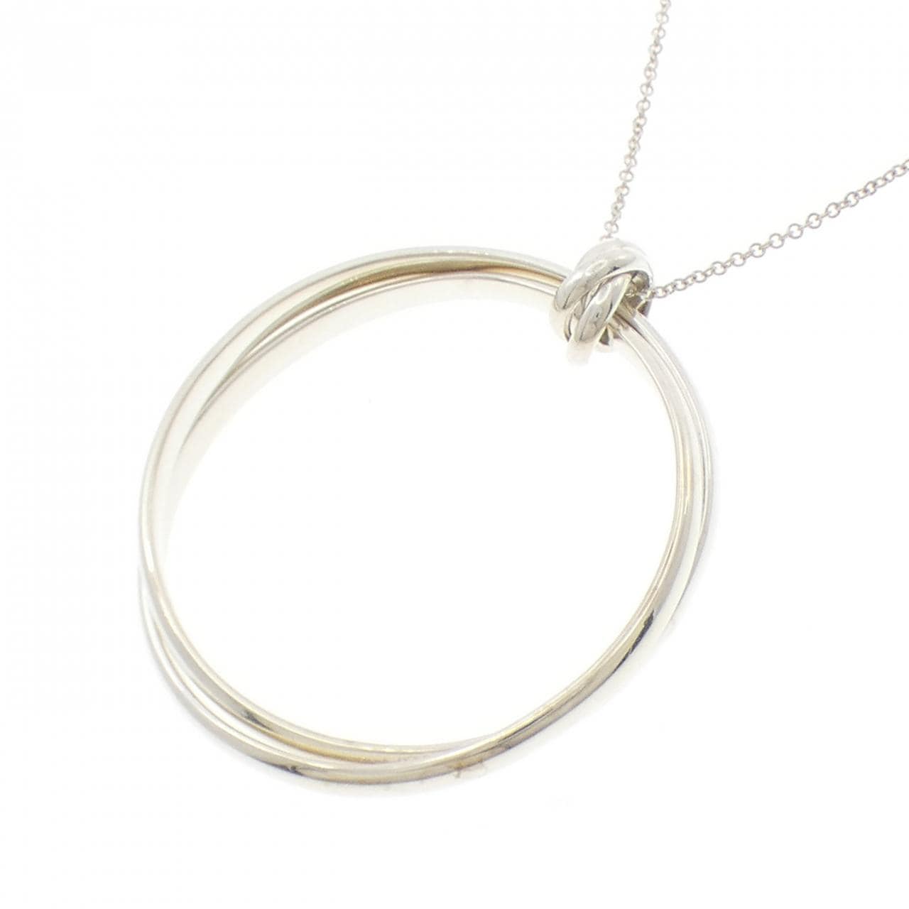 ティファニー メロディ サークル ラージ ネックレス