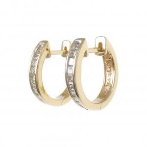 14KYG/14KWG ダイヤモンド ピアス