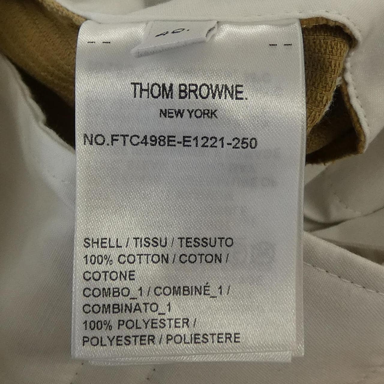 トムブラウン THOM BROWNE FTC498E ショートパンツ