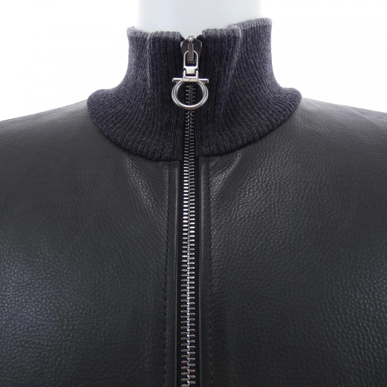 サルヴァトーレフェラガモ SALVATORE FERRAGAMO 120096 ブルゾン