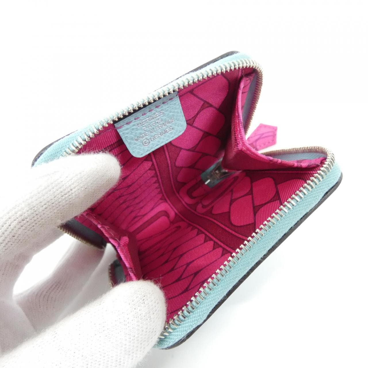 エルメス CLIC CEST NOUE シルク イン ポルト モネ 069650CK コインケース