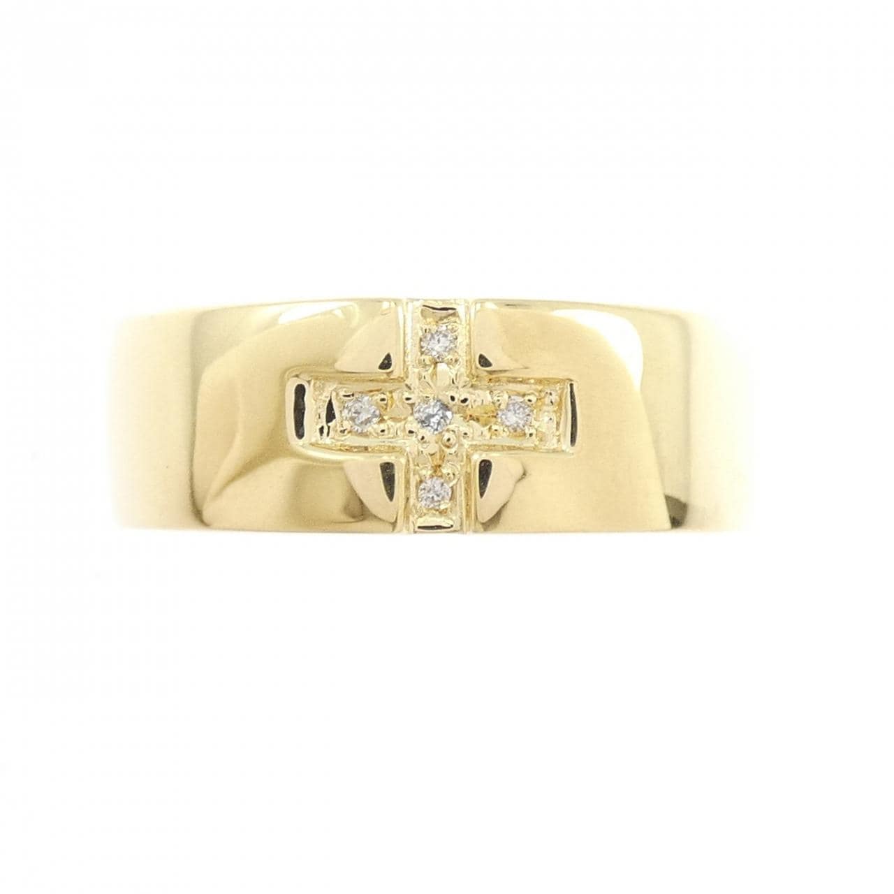 【新品】K18YG ダイヤモンド リング 0.03CT