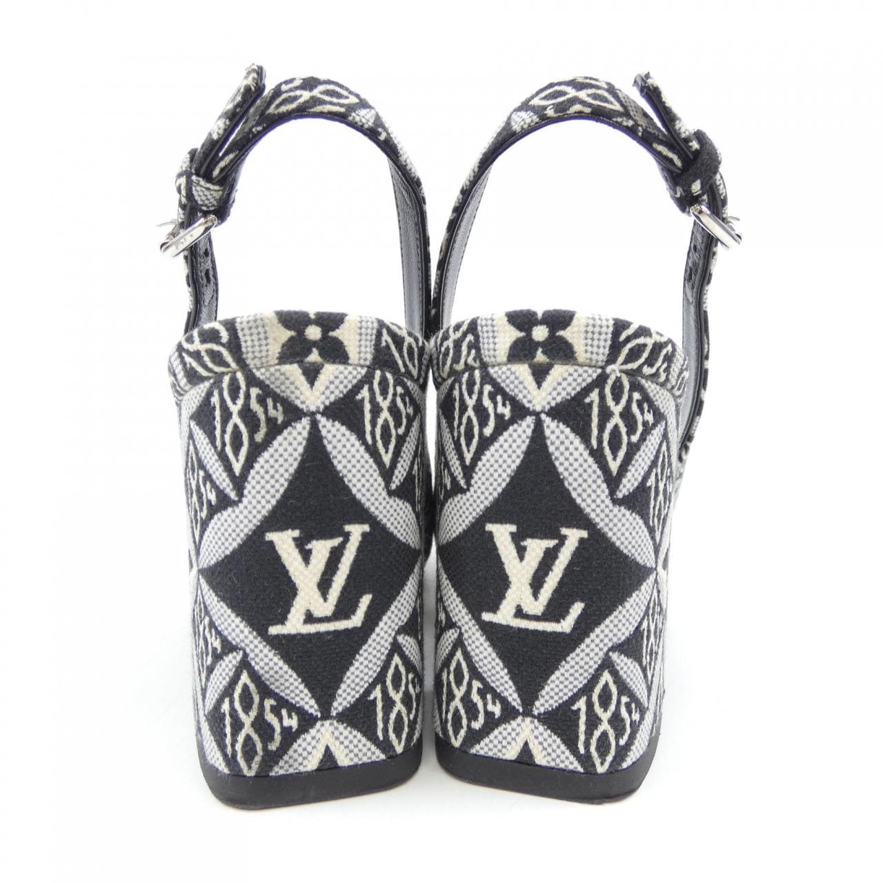 ルイヴィトン LOUIS VUITTON SINCE1854 ルイーズライン パンプス