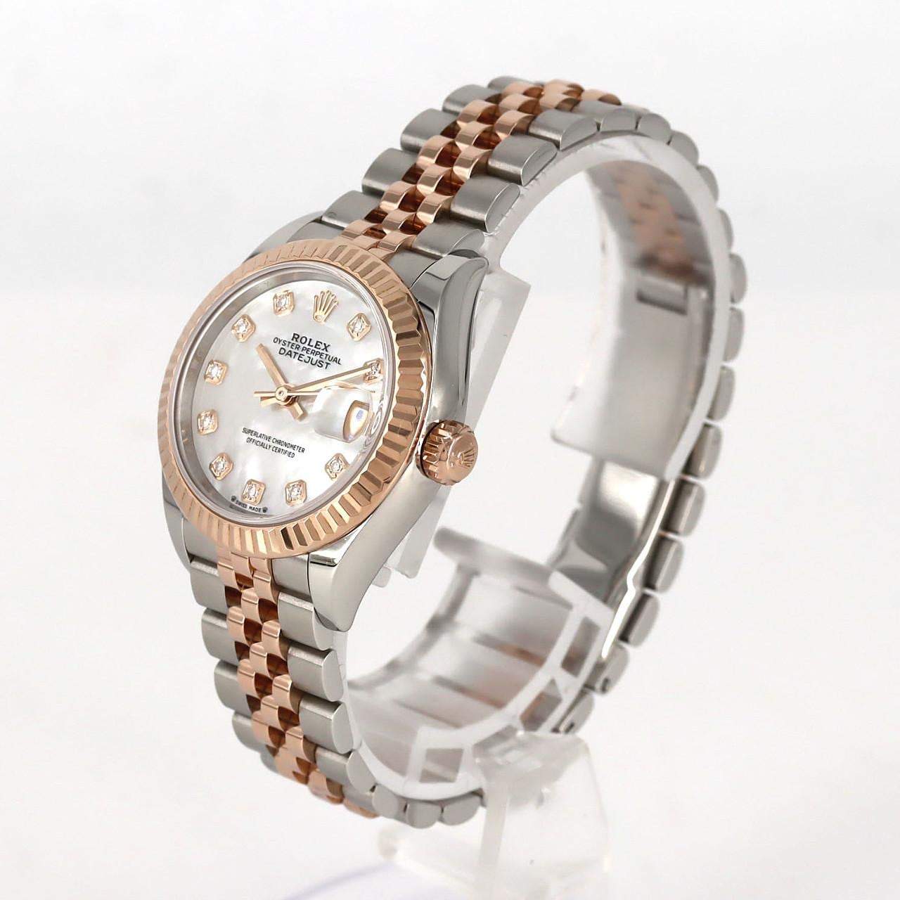 ロレックス デイトジャスト 279171NG SSxPG 自動巻 ランダム番