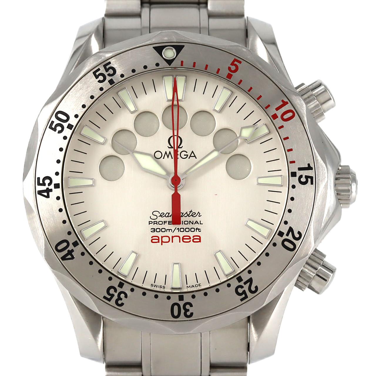 [No Maintenance Special Price] Omega Seamaster Apnea 2595.30 Stainless Steel Automatic