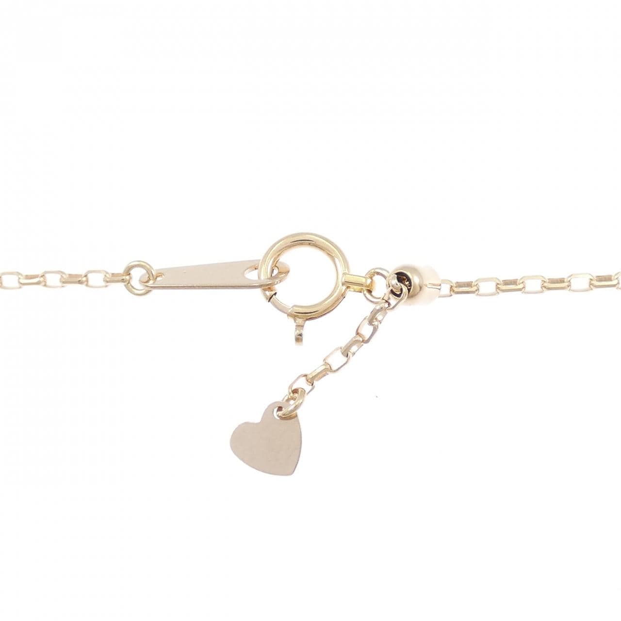 K18PG サファイヤ ネックレス 0.40CT