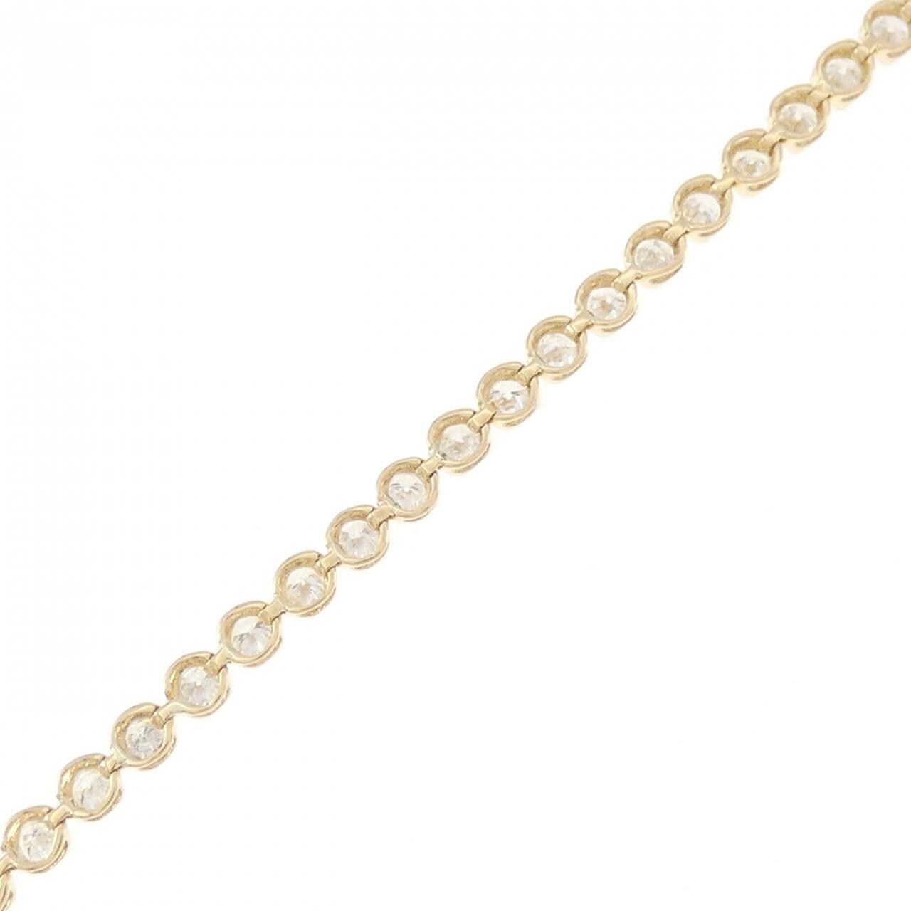 K18YG ダイヤモンド ブレスレット 2.00CT